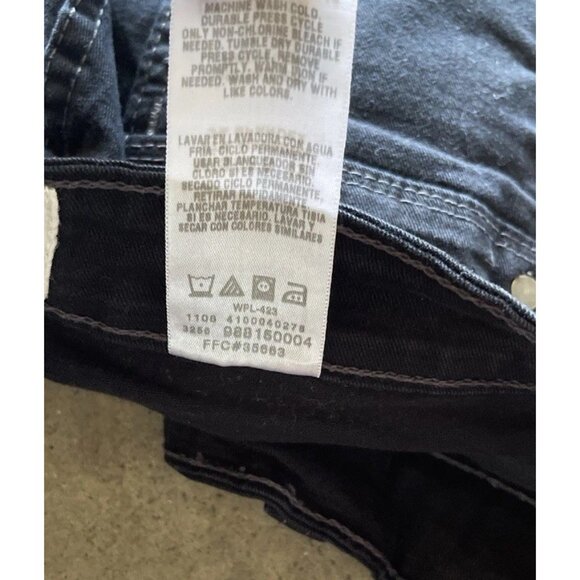 Vintage Levi’s 550 Shorts Women’s Size 12 Blue Denim Relaxed Fit - Picture 13 of 14